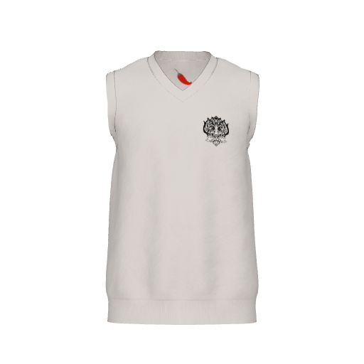 CozyCrew Bali Barong V-Neck Vest | Jacquard Knit Streetwear Vest