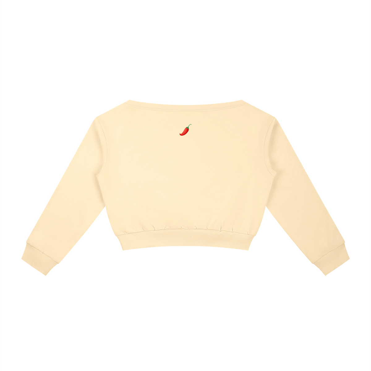 Women's Off-Shoulder Lounge Sweatshirt – Cozy Fall 2026 Crop Top