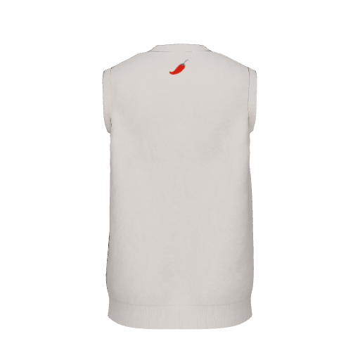 CozyCrew Bali Barong V-Neck Vest | Jacquard Knit Streetwear Vest