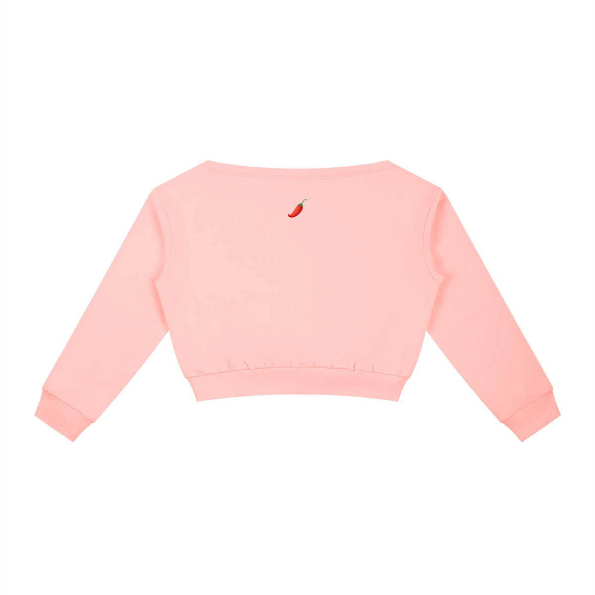 Women's Off-Shoulder Lounge Sweatshirt – Cozy Fall 2026 Crop Top